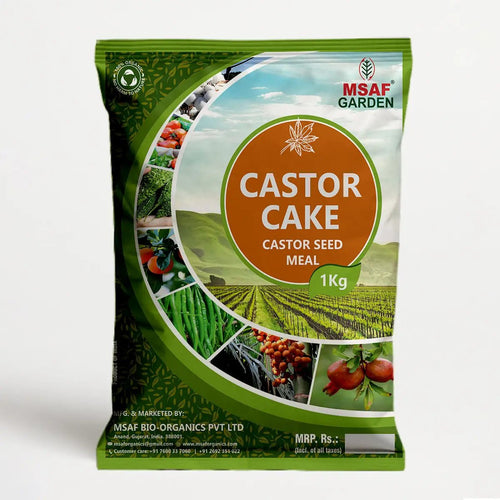 Castor Cake organic fertilizer 1 KG - Msaf Garden